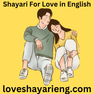 Shayari For Love in English 